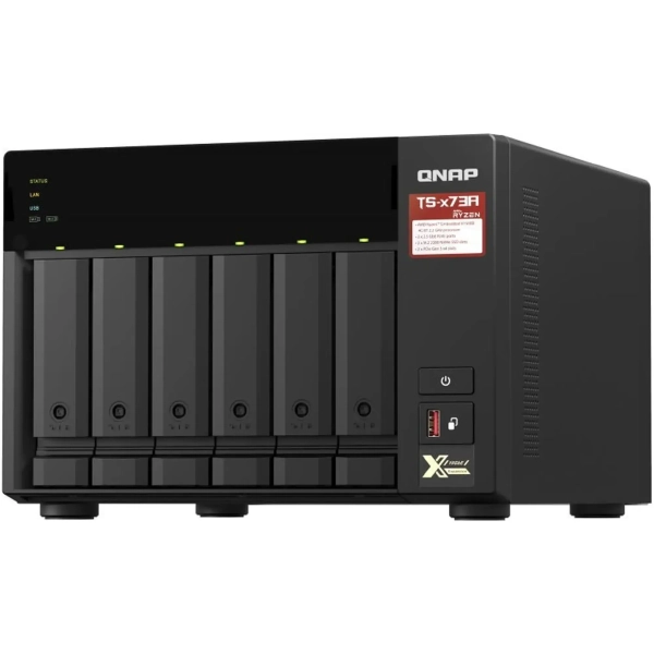 Купити Мережеве сховище NAS QNAP TS-673A-8G - фото 2