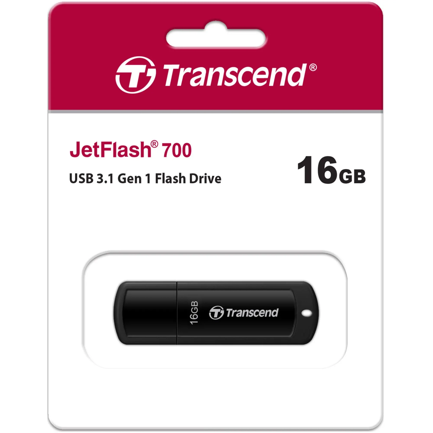 Купити Флеш накопичувач 16GB USB Transcend JetFlash 700 (TS16GJF700) - фото 2