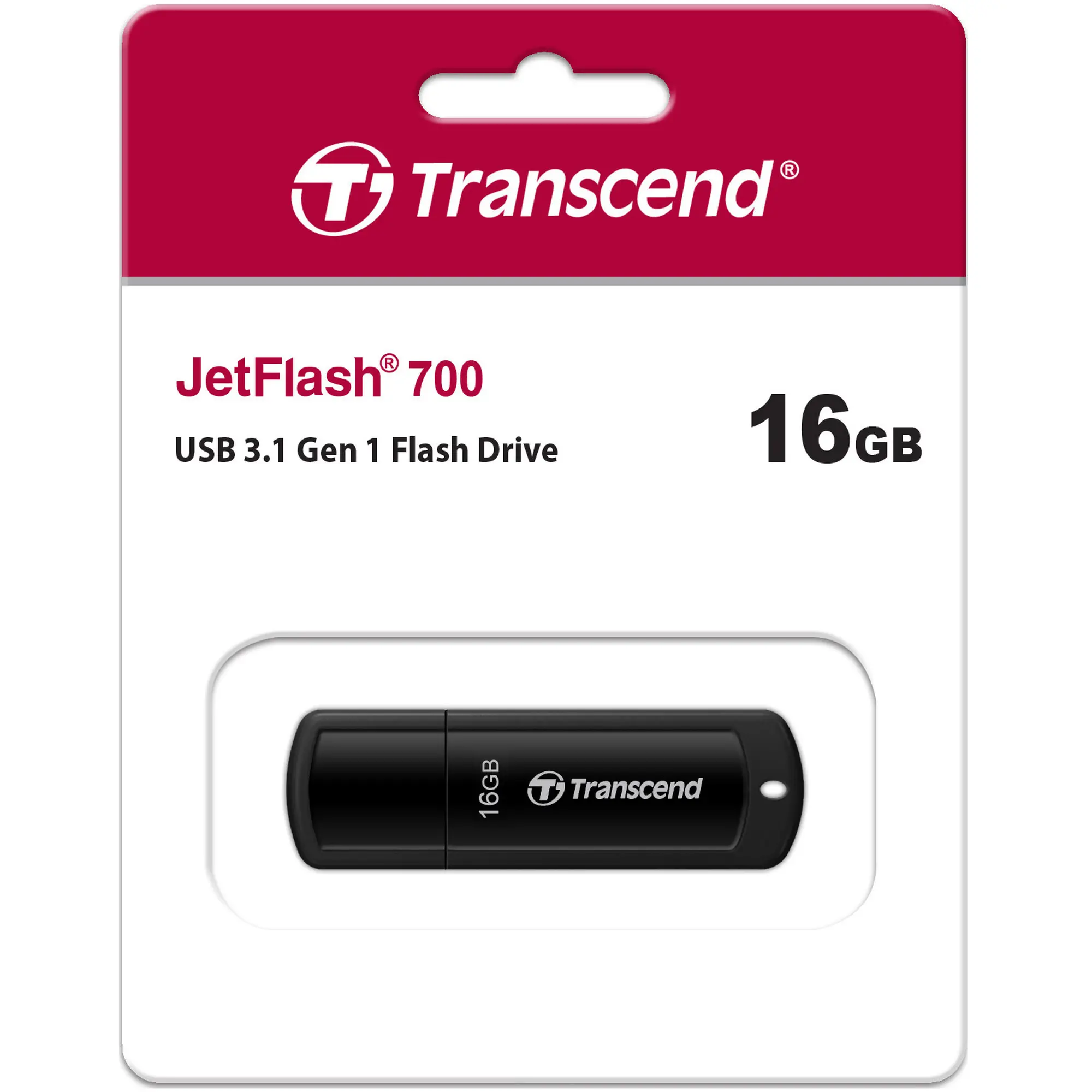 Купити Флеш накопичувач 16GB USB Transcend JetFlash 700 (TS16GJF700) - фото 2