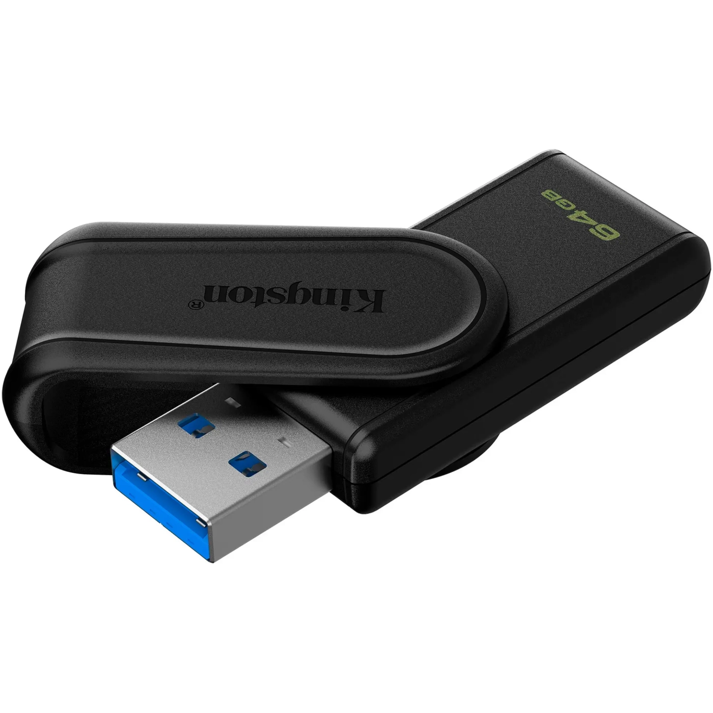 Купити Флеш-накопичувач Kingston 64GB DataTraveler Exodia S USB 3.2 Black (DTXS/64GB) - фото 2