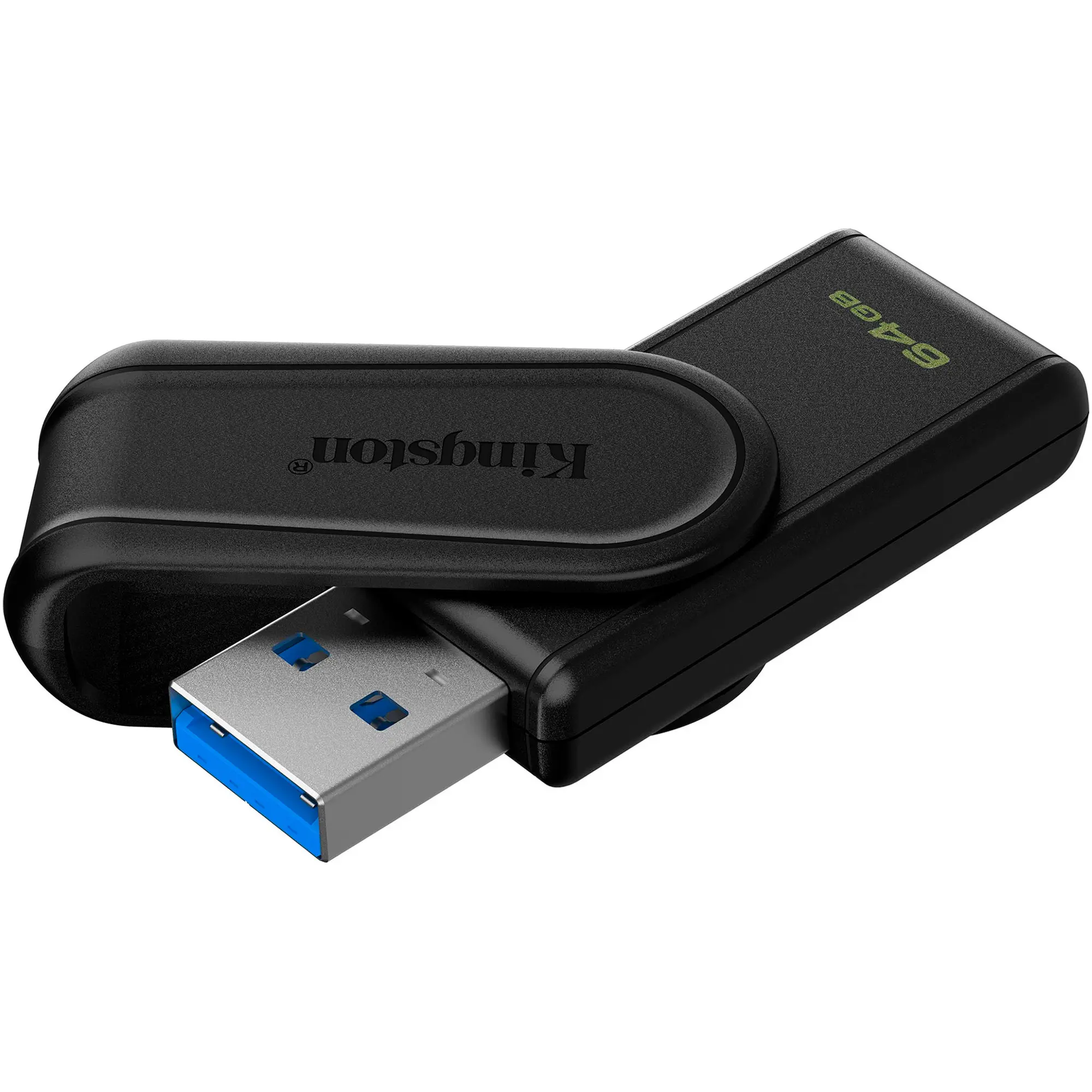 Купити Флеш-накопичувач Kingston 64GB DataTraveler Exodia S USB 3.2 Black (DTXS/64GB) - фото 2