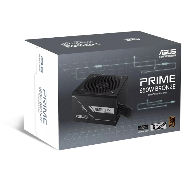Купити Блок живлення ASUS Prime 650W 80+ Bronze (90YE00Y1-B0NA00) - фото 11