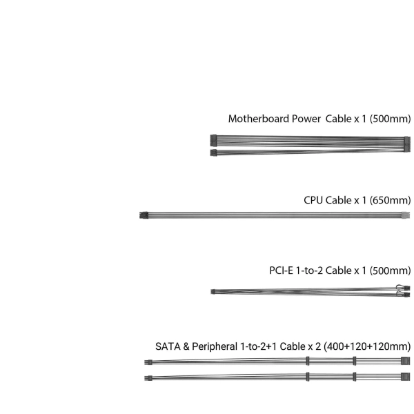 Купити Блок живлення TUF Gaming 650W 80+ Bronze EVO (90YE00D6-B0NA00) - фото 7