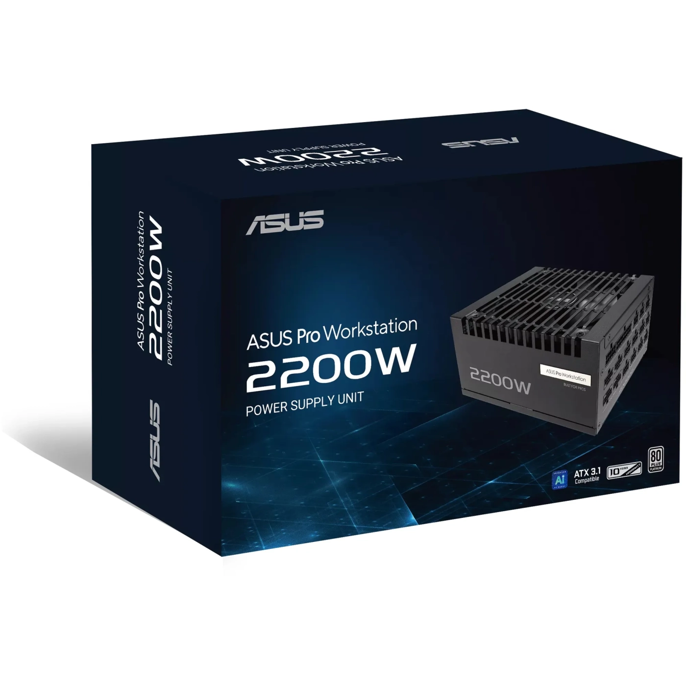 Купити Блок живлення ASUS Pro WS 2200W 80+ Platinum (90YE00Z1-B0NA00) - фото 11