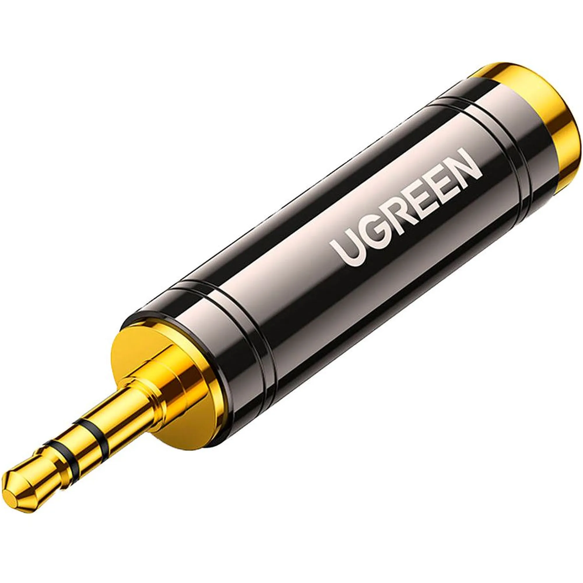 Купити Перехідник UGREEN AV168 3.5mm Male to 6.35mm Female Black (60711) - фото 3