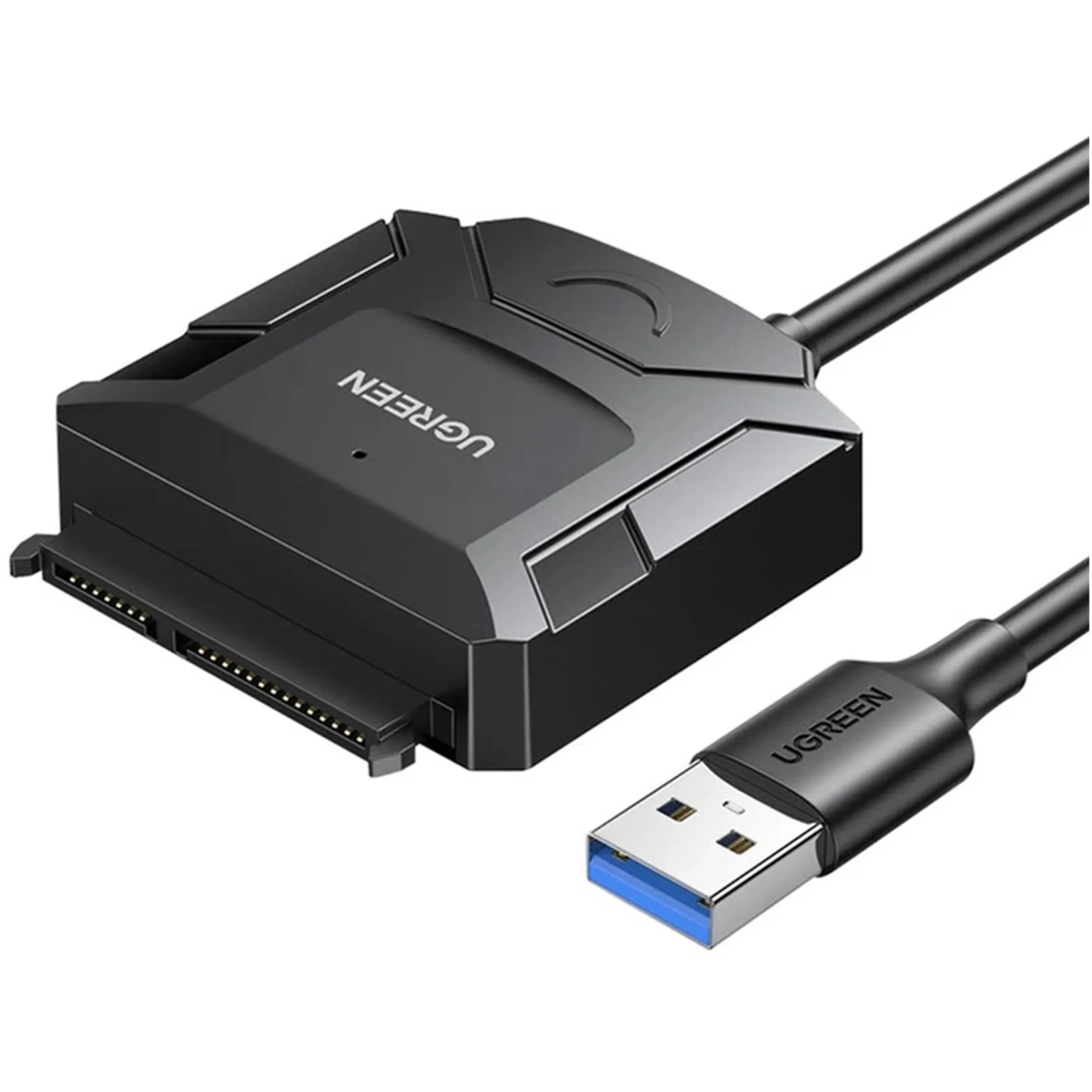 Купить Переходник UGREEN CR108 USB 3.0 Type-A to SATA III (F) + DC Adapter (20611) - фото 2
