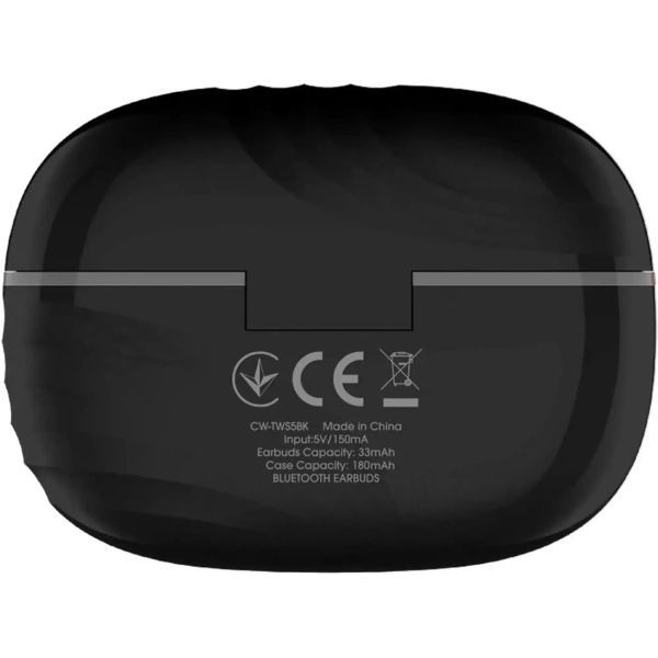 Купить Беспроводные наушники СolorWay Slim TWS-5 Earbuds Black (CW-TWS5BK) - фото 5