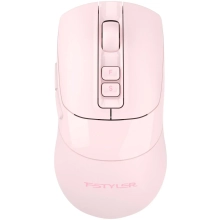 Купити Мишка A4Tech Fstyler FB50C Plus Pink - фото 3