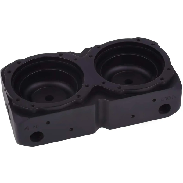 Купить Топ для помпи Alphacool Eisdecke D5 dual brass top - deep black (13322) - фото 2