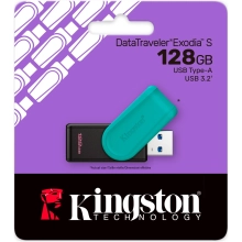 Купити Флеш-накопичувач 128GB  Kingston DataTraveler Exodia S USB 3.2 Black (DTXS/128GB) - фото 3