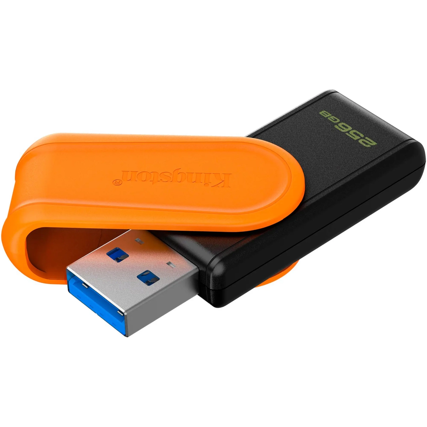 Купить Флеш-накопитель 256GB  Kingston DataTraveler Exodia S USB 3.2 Black/Orange (DTXS/256GB) - фото 2