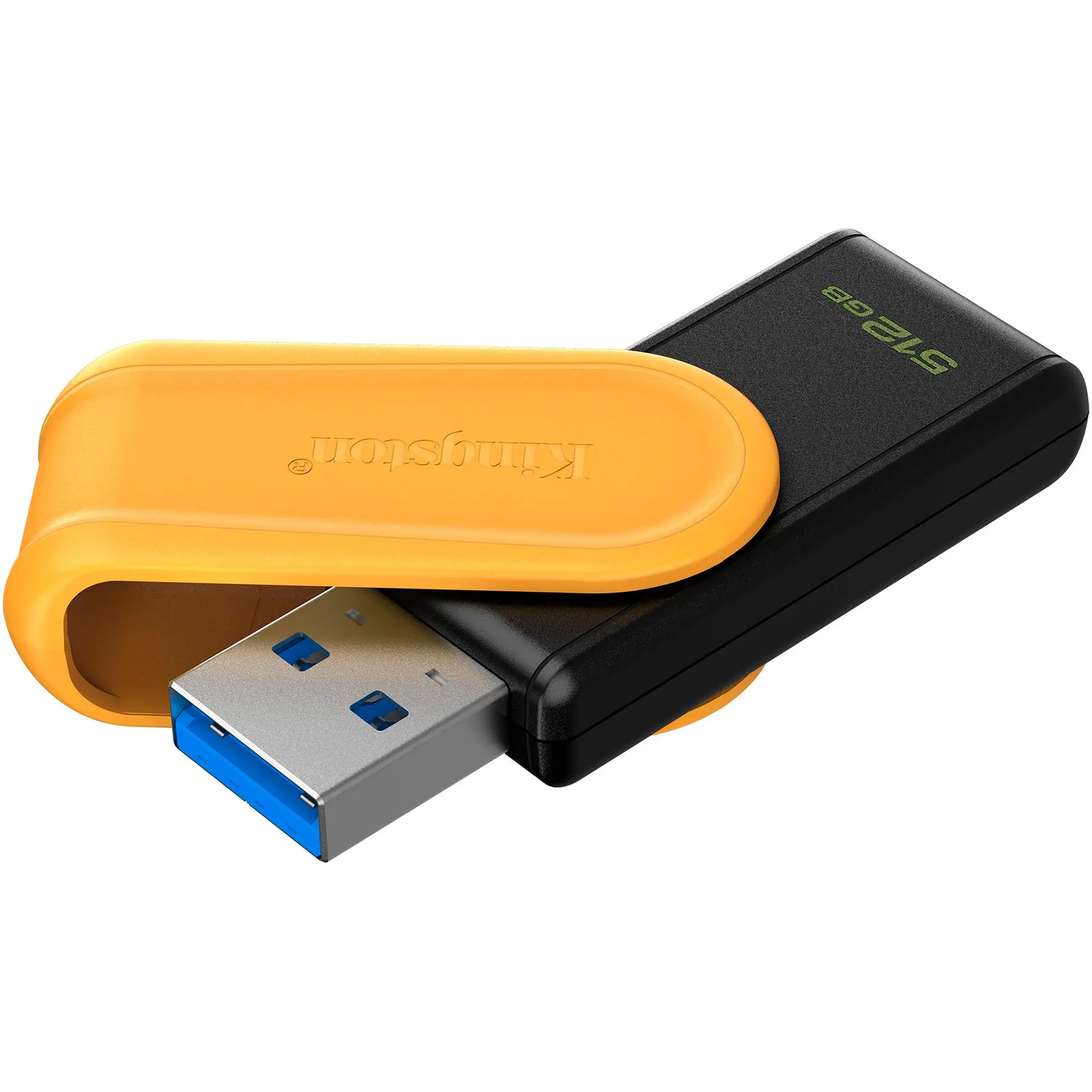Купить Флеш-накопитель 512GB Kingston DataTraveler Exodia S USB 3.2 Black/Orange (DTXS/512GB) - фото 2