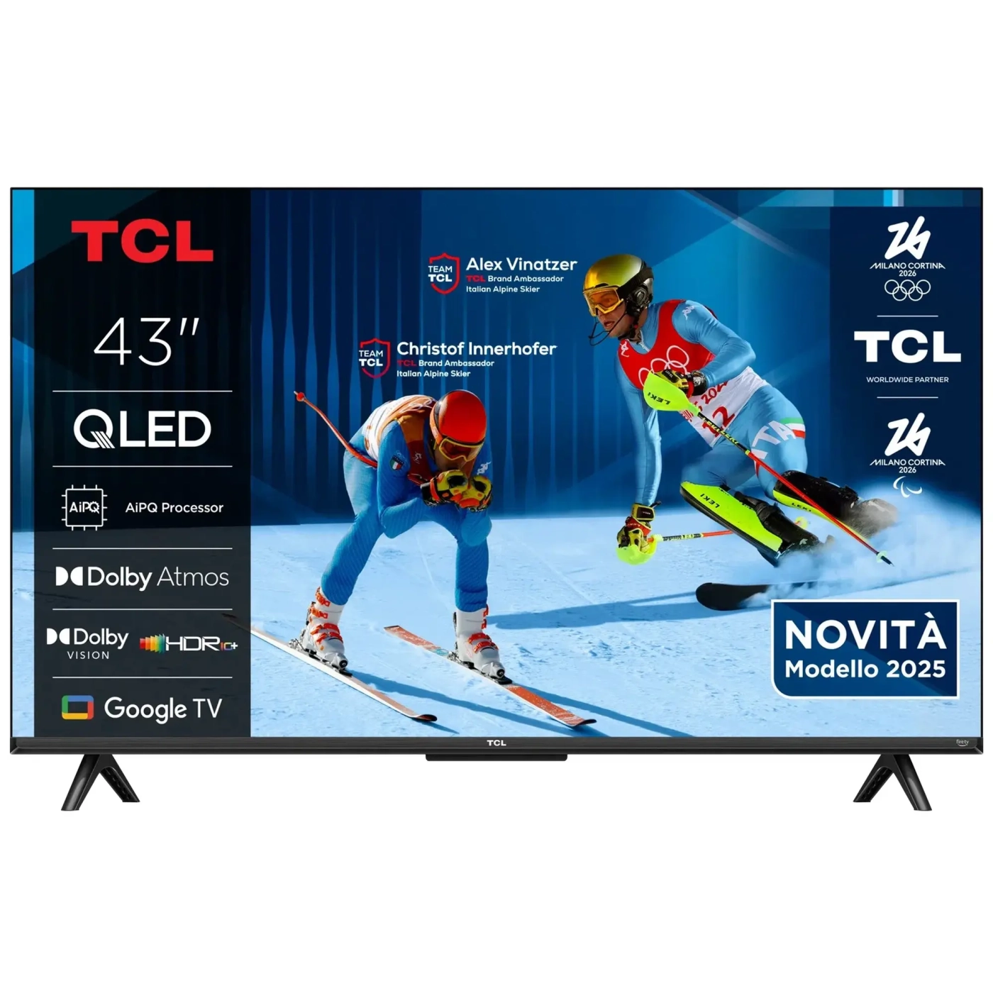 Купити Телевізор TCL QLED 43T69C - фото 1