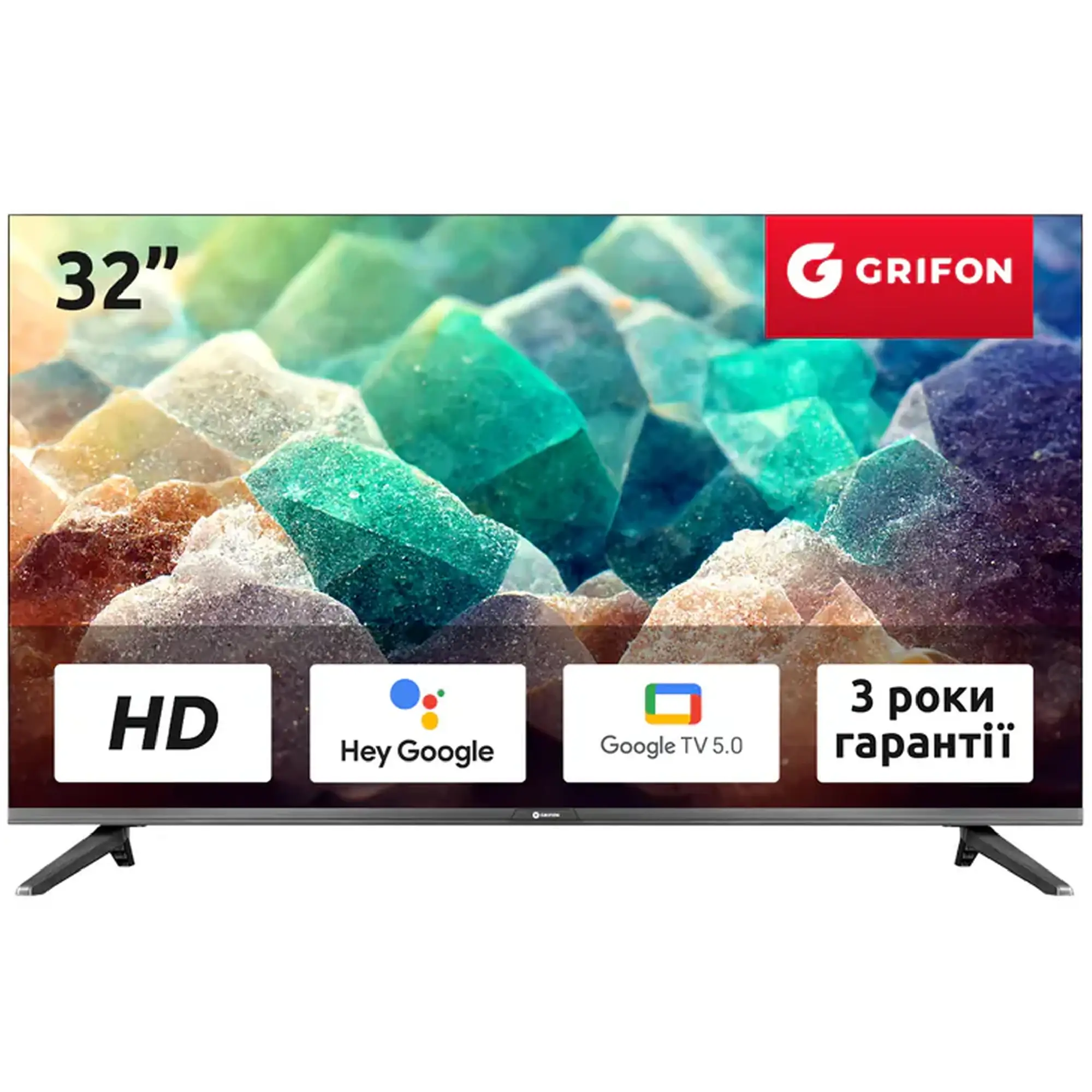 Купити Телевізор Grifon Nova DV32HSB2 - фото 1