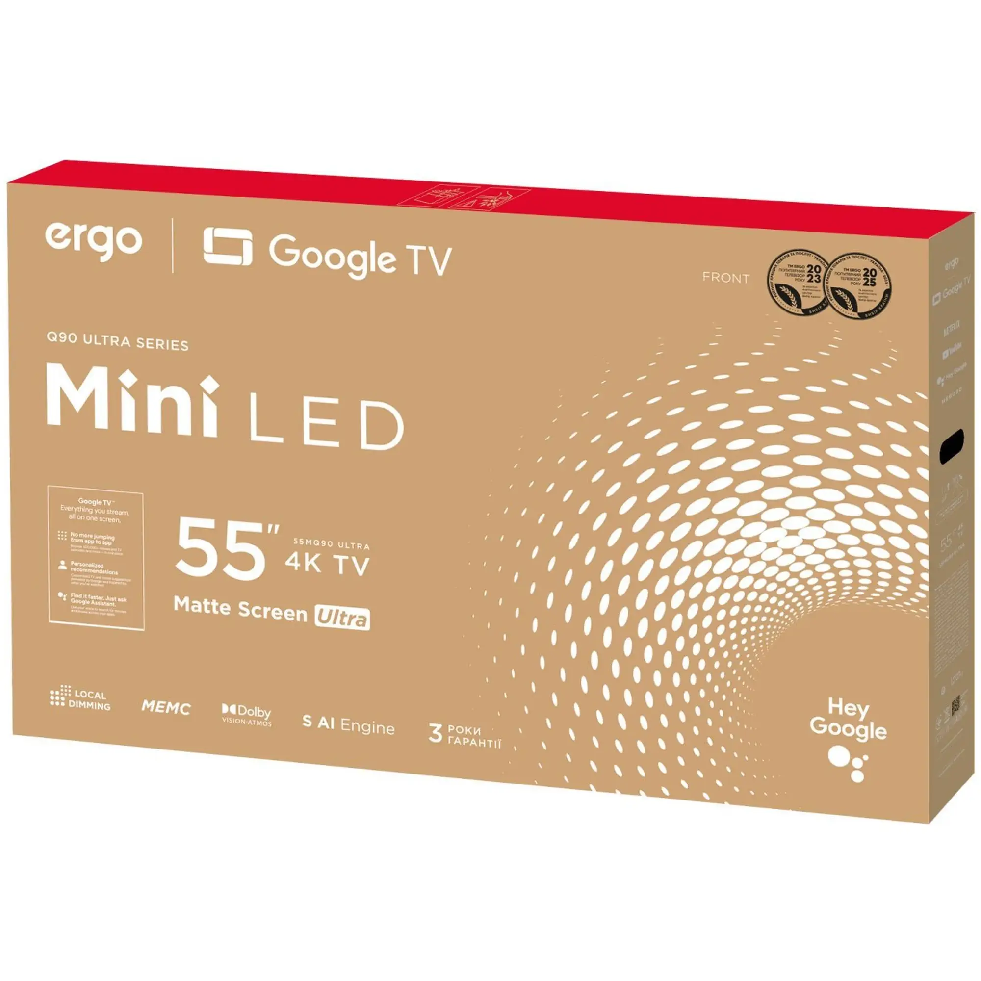 Купити Телевізор Ergo 55MQ90 Ultra - фото 10