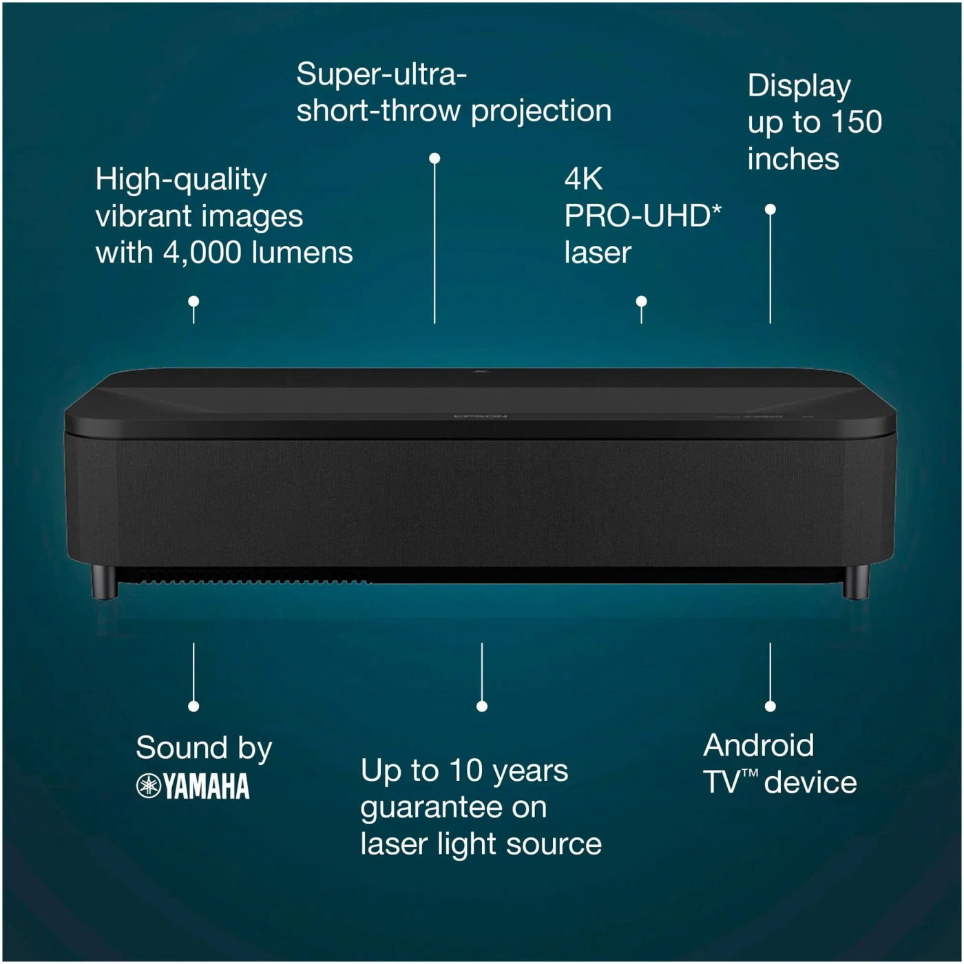 Купити Проєктор Epson EH-LS800 Black (V11HA90140) - фото 6