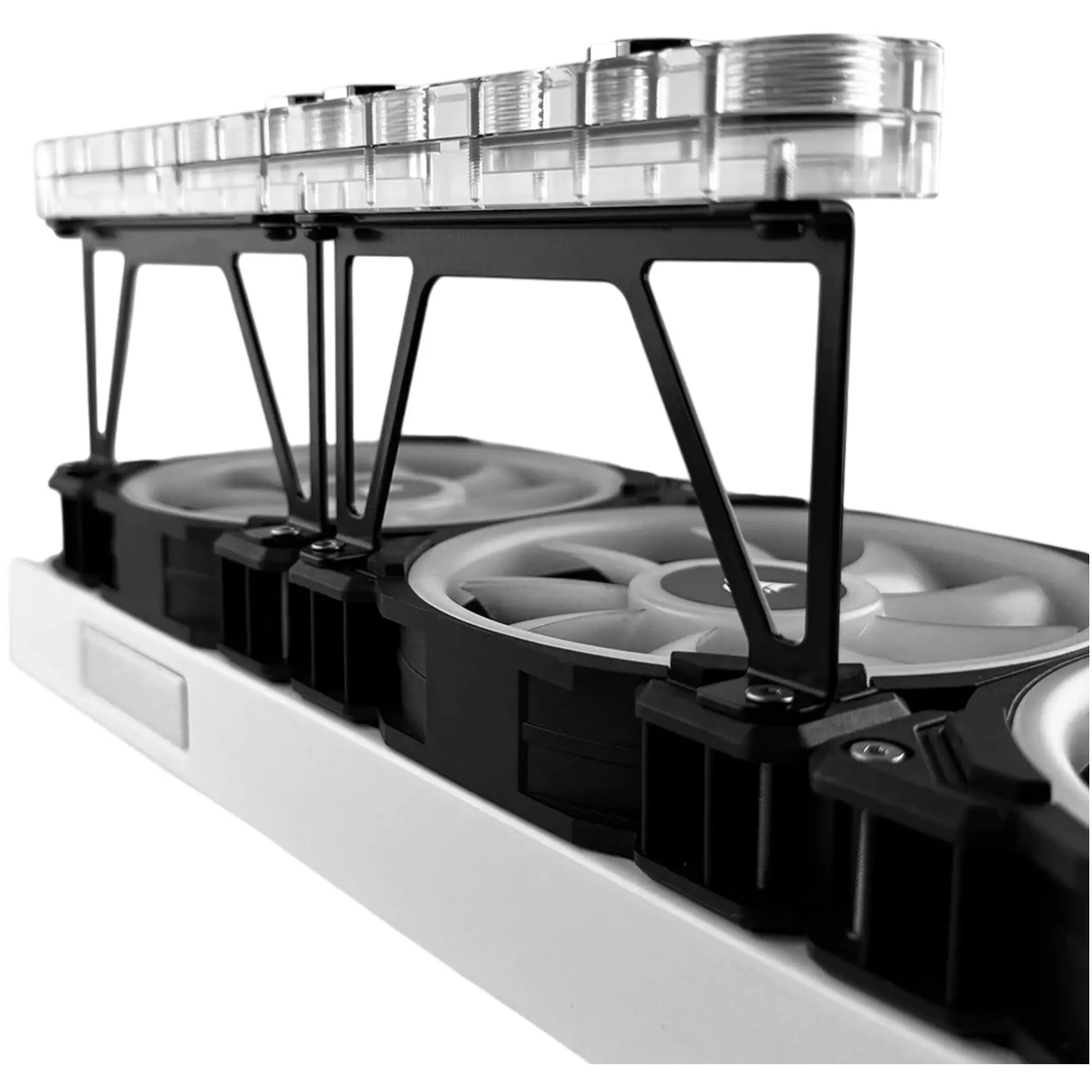 Купить Терминал Alphacool Stealkey CubeTube Distroplate 240mm (SW10134) - фото 9