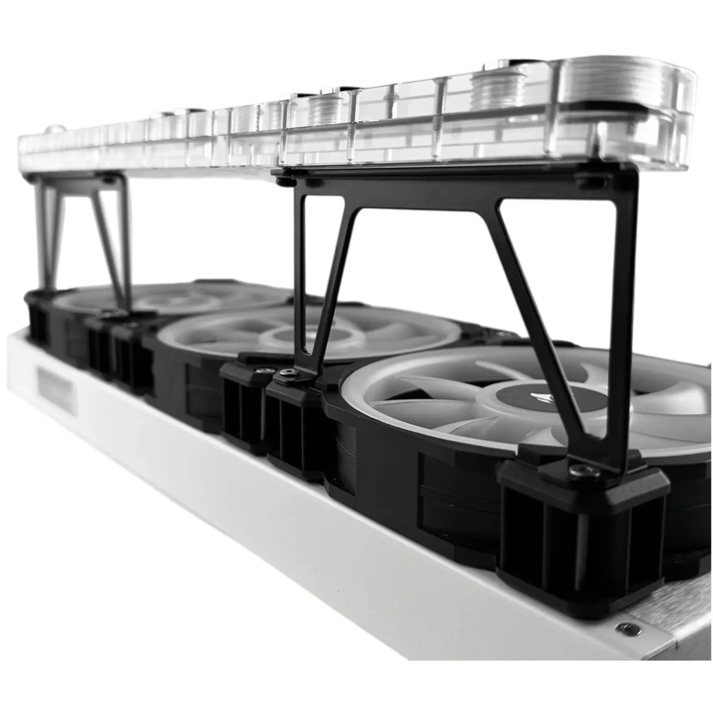 Купить Терминал Alphacool Stealkey CubeTube Distroplate 360mm (SW10133) - фото 4