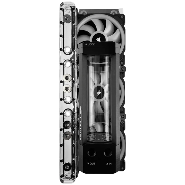 Купить Терминал Alphacool Stealkey CubeTube Distroplate 360mm (SW10133) - фото 6