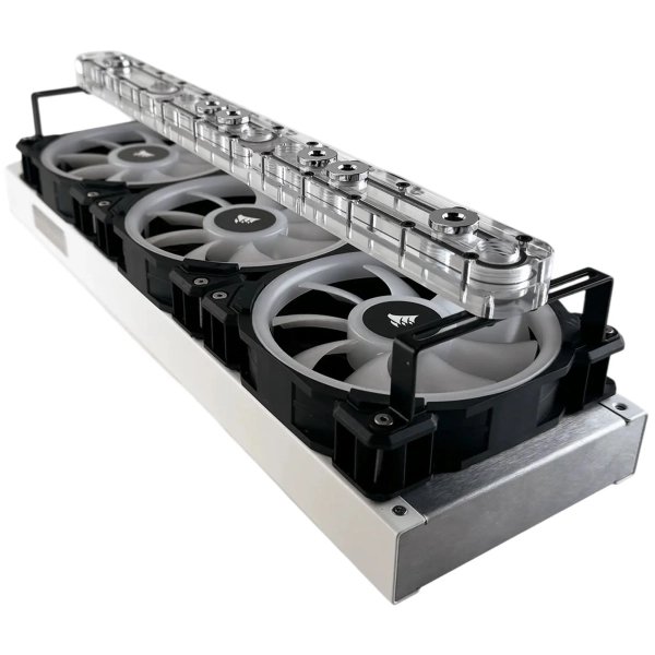 Купить Терминал Alphacool Stealkey CubeTube Distroplate 360mm (SW10133) - фото 7