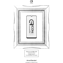 Купить Защитное стекло ArmorStandart Icon для Samsung A22 4G Black (ARM59305) - фото 3