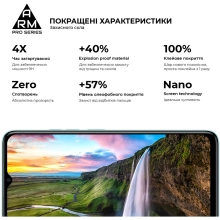 Купить Защитное стекло ArmorStandart Pro для TECNO Spark Go 2023 (BF7) Black (ARM67166) - фото 5