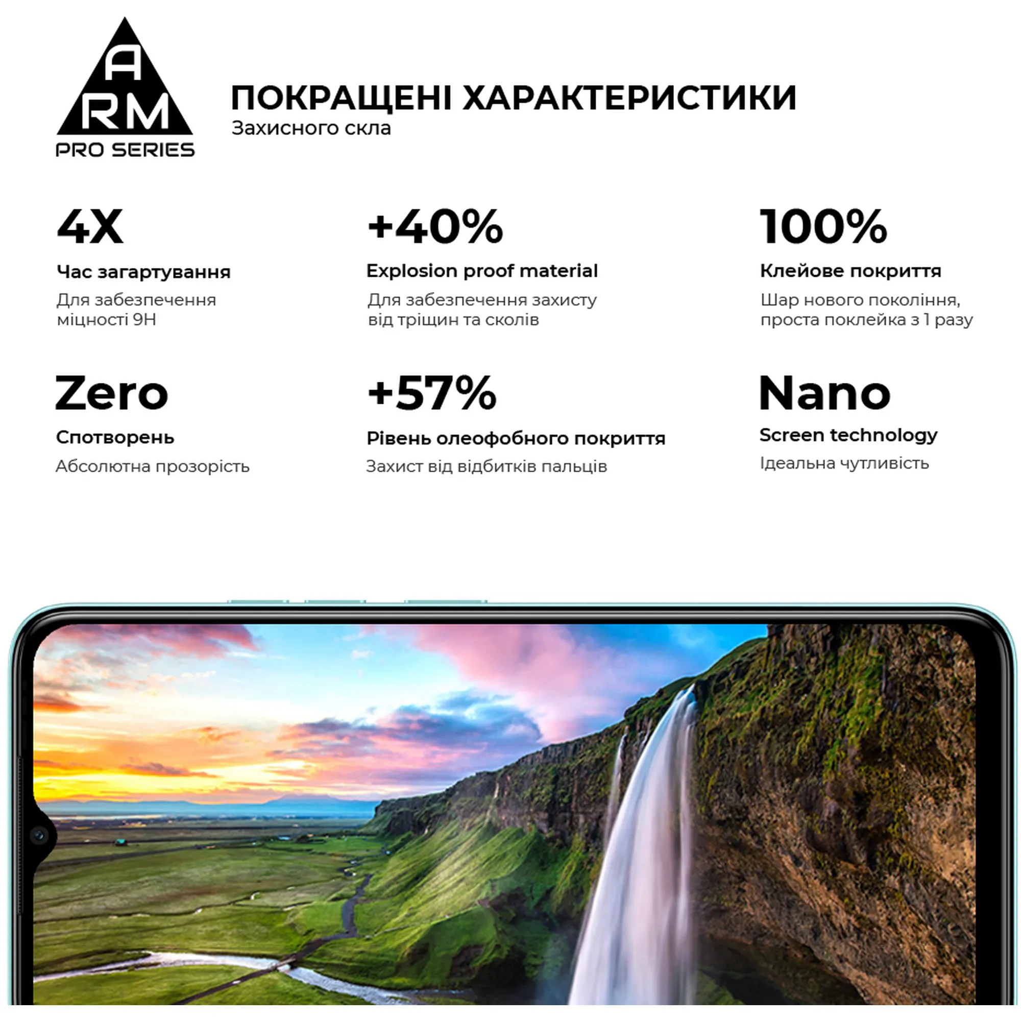 Купить Защитное стекло ArmorStandart Pro для TECNO Spark Go 2023 (BF7) Black (ARM67166) - фото 5