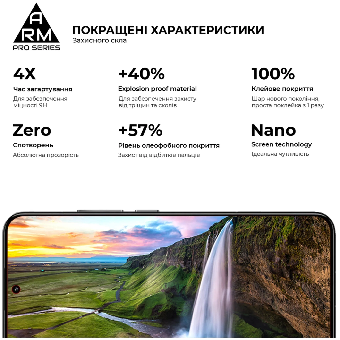 Купить Защитное стекло ArmorStandart Pro для Xiaomi 13T 5G Black (ARM69579) - фото 5