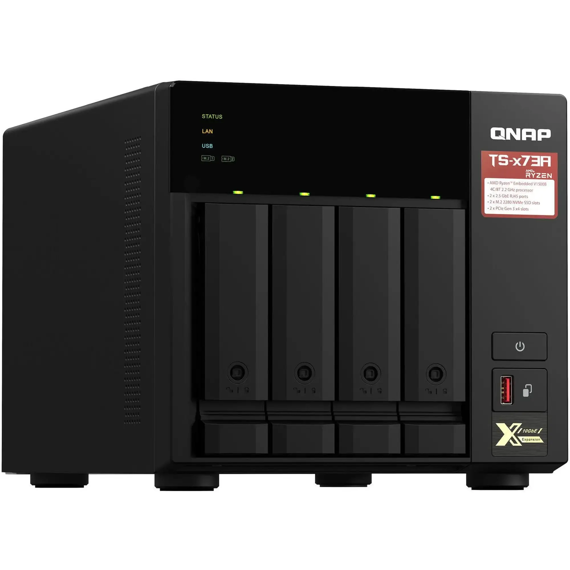Купити Мережеве сховище NAS QNAP TS-473A-8G - фото 5