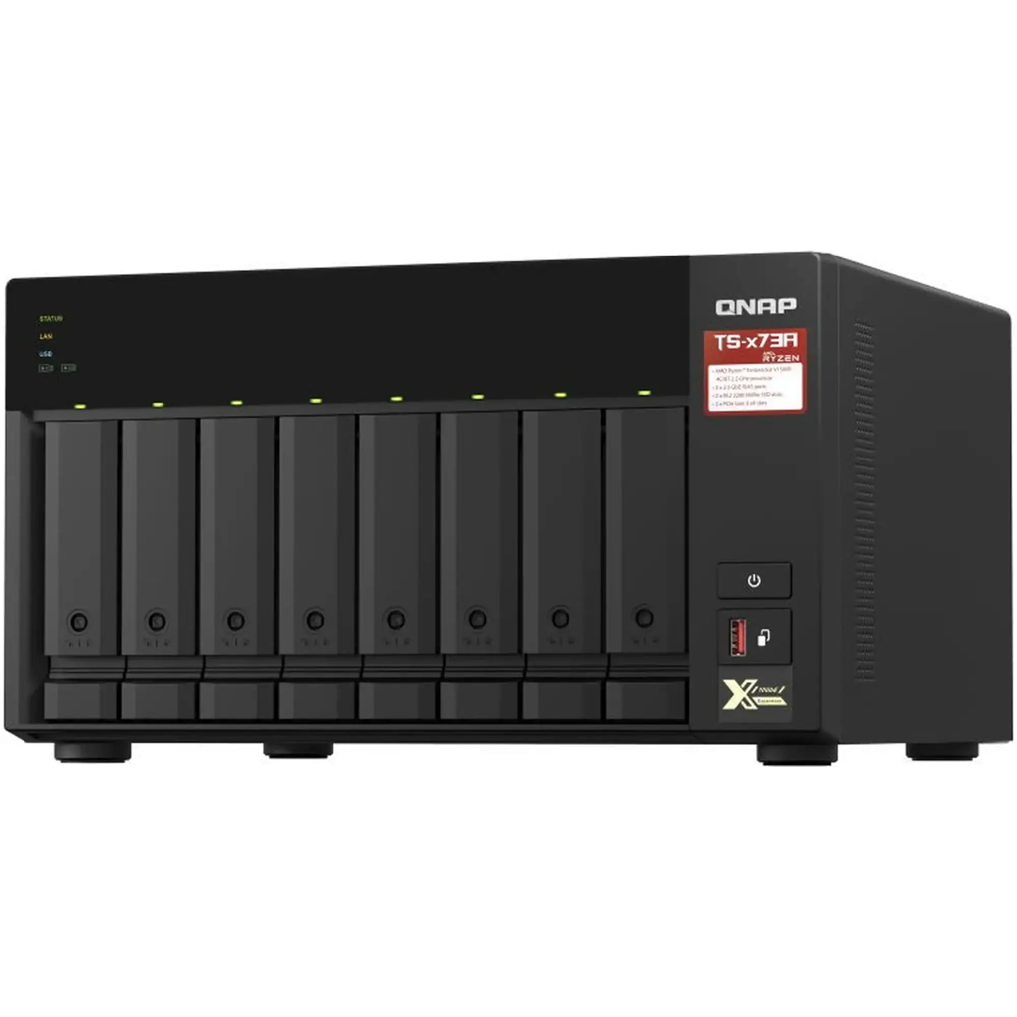 Купити Мережеве сховище NAS QNAP TS-873A-8G - фото 1
