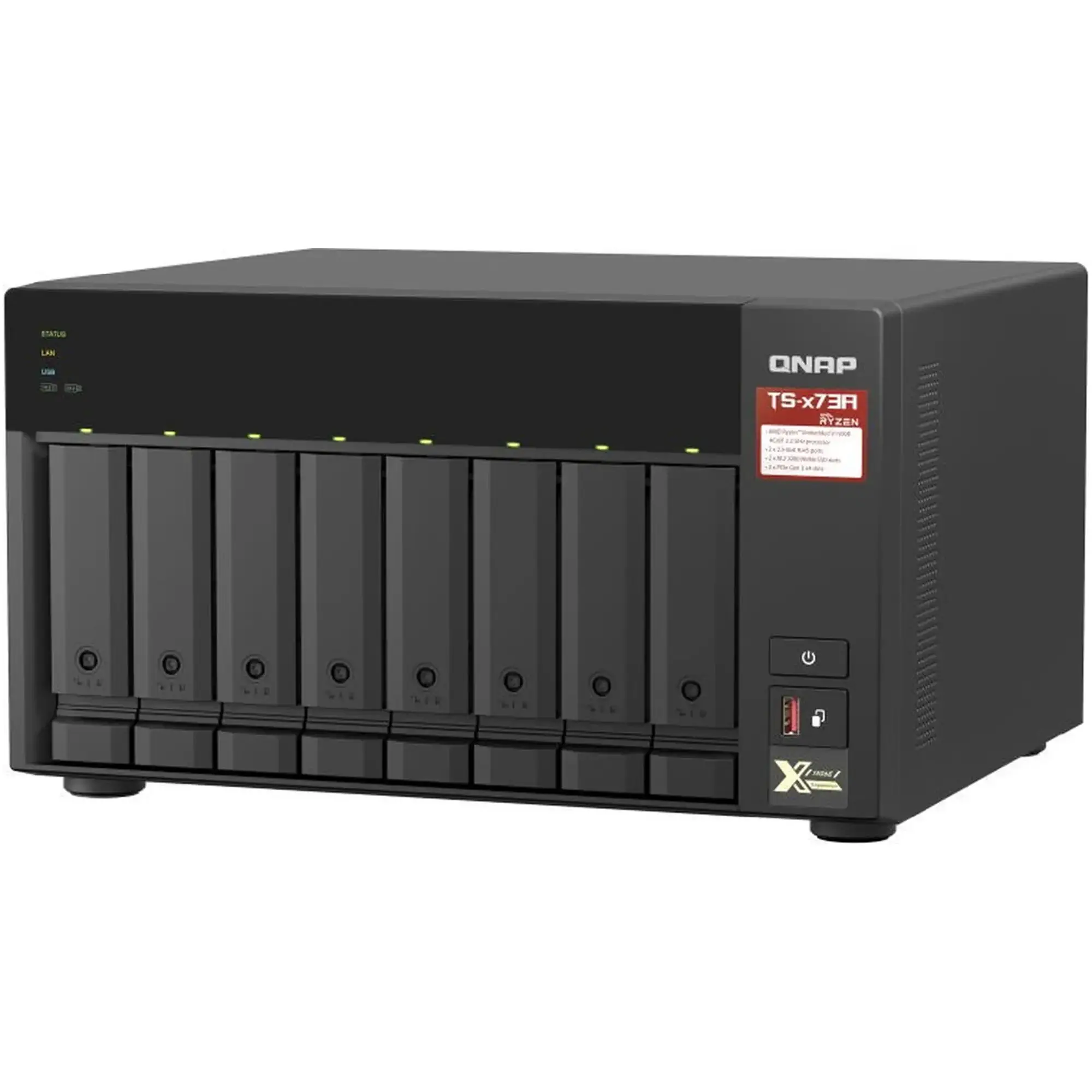 Купити Мережеве сховище NAS QNAP TS-873A-8G - фото 5