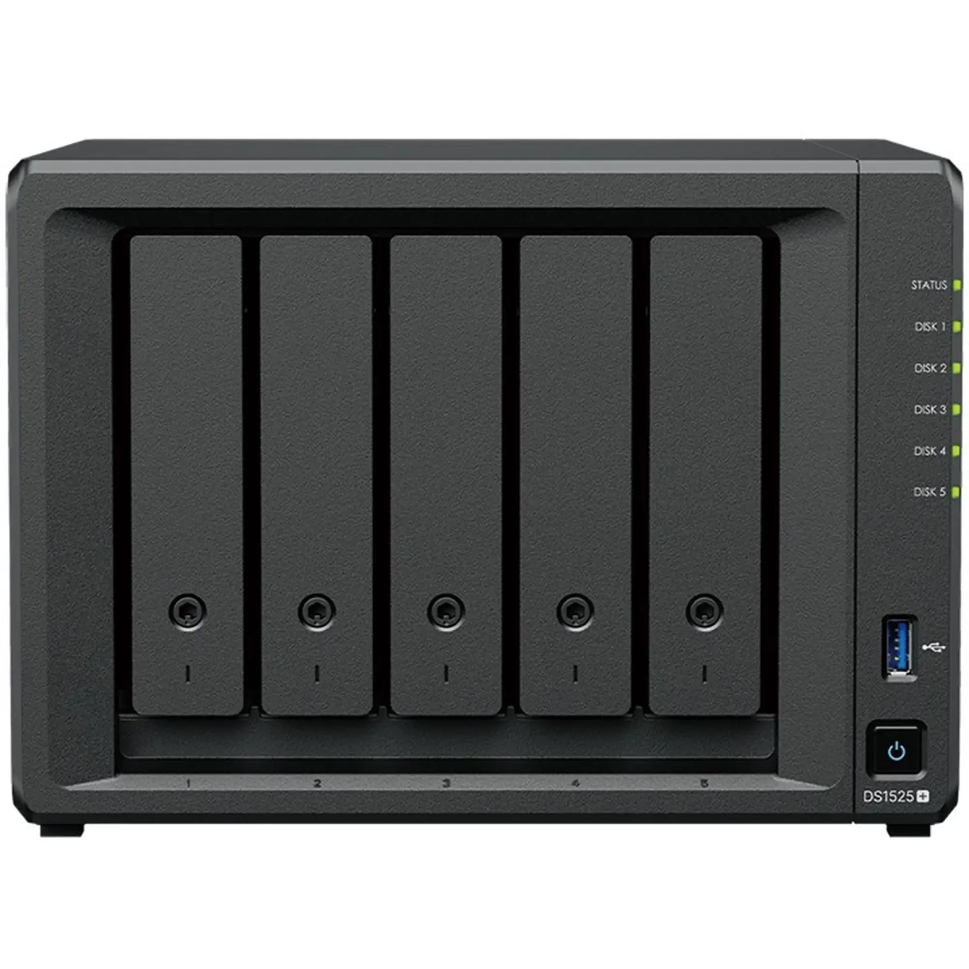 Купити Мережеве сховище NAS Synology DS1525+ - фото 2