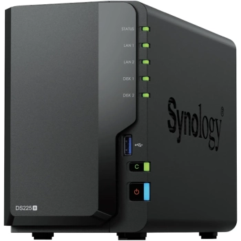 Купить Сетевое хранилище NAS Synology DS225+ - фото 1
