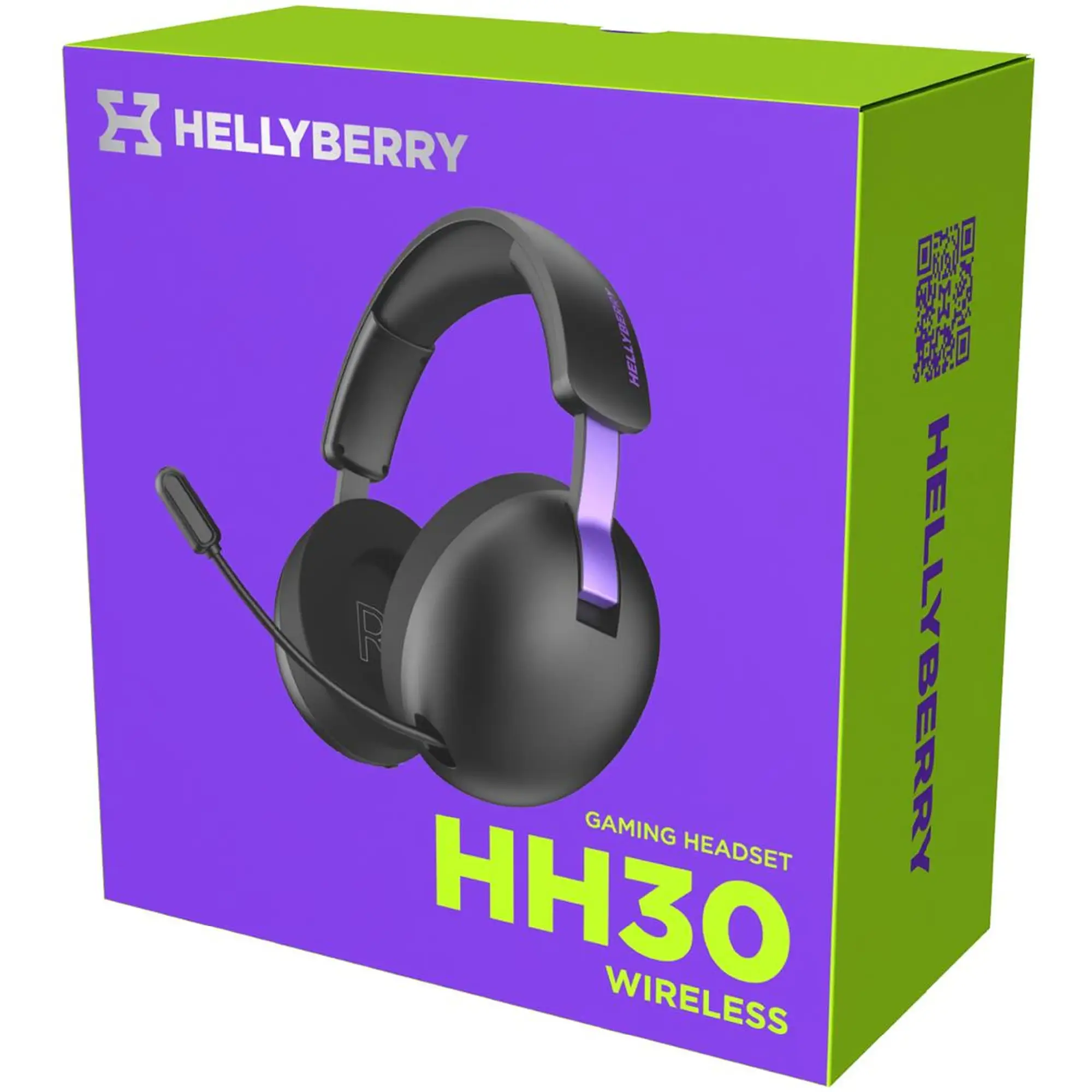 Купити Навушники HATOR Hellyberry HH30 wireless Black-violet - фото 9