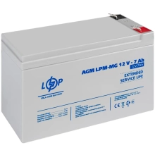 Купити Акумуляторна батарея до ДБЖ (UPS) LogicPower LPM-MG12-7АН (6552) - фото 3