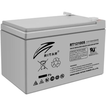 Купить Аккумуляторная батарея к ИБП (UPS) Ritar AGM RT12100S, 12V-10Ah (RT12100S) - фото 1