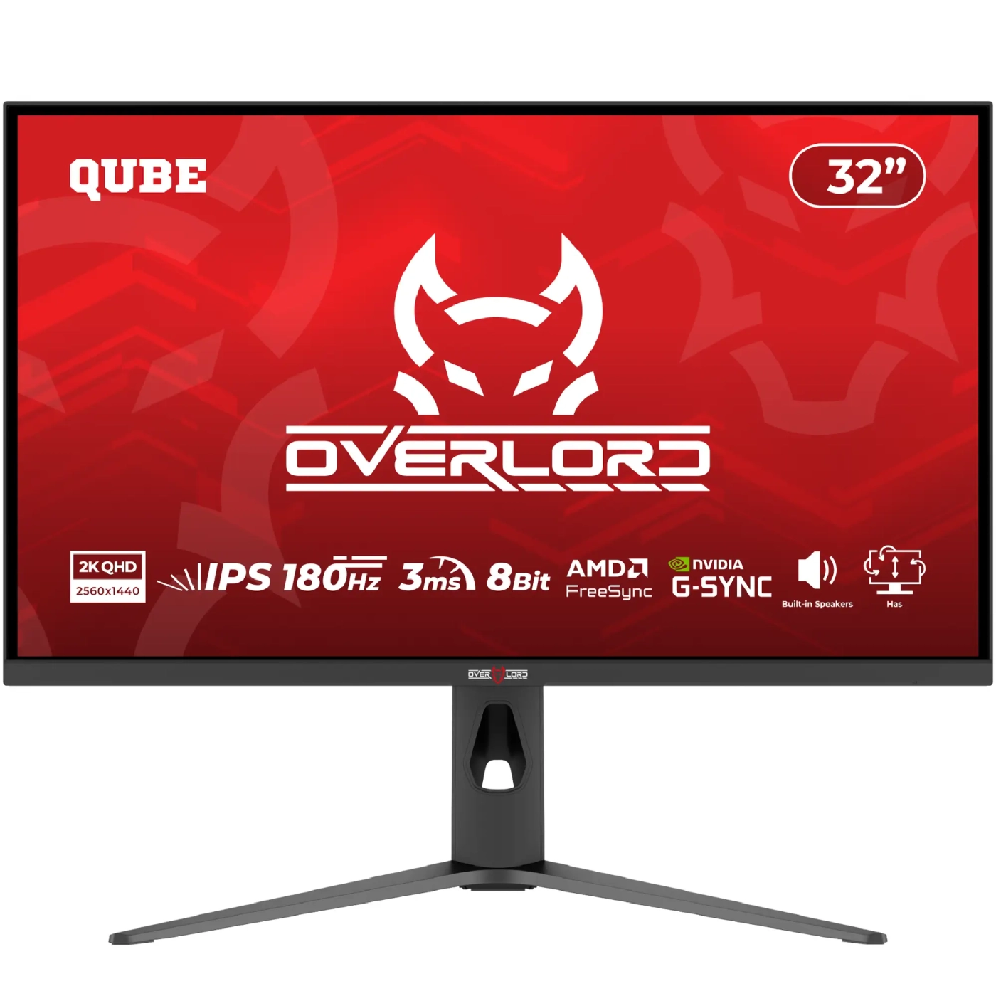 Купити Монітор 32" Qube Overlord G32Q180HS - фото 1