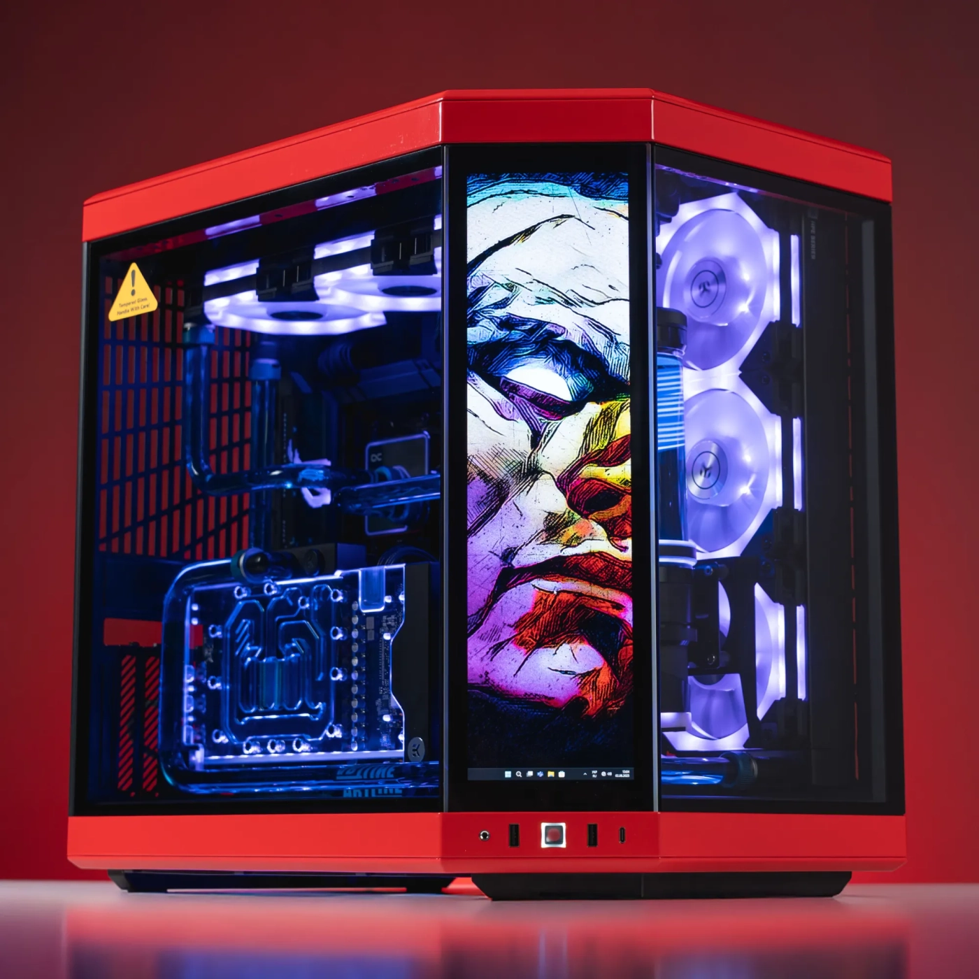 Купити Комп'ютер ARTLINE HYTE Y70 Red Build - фото 1