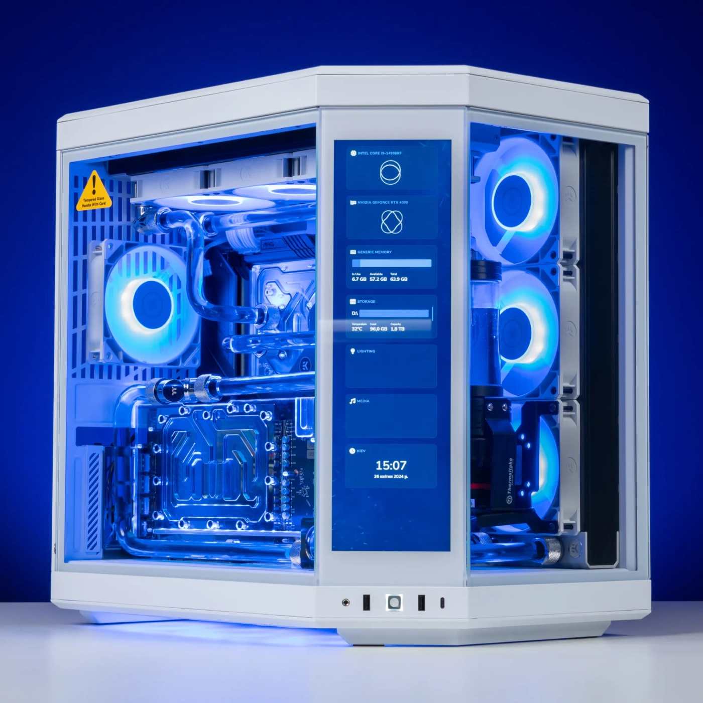 Купити Комп'ютер ARTLINE HYTE Y70 White Blue - фото 1