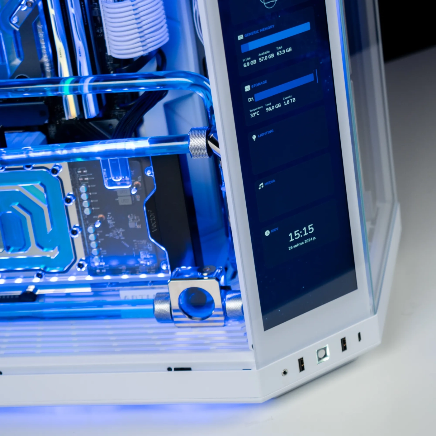 Купити Комп'ютер ARTLINE HYTE Y70 White Blue - фото 4