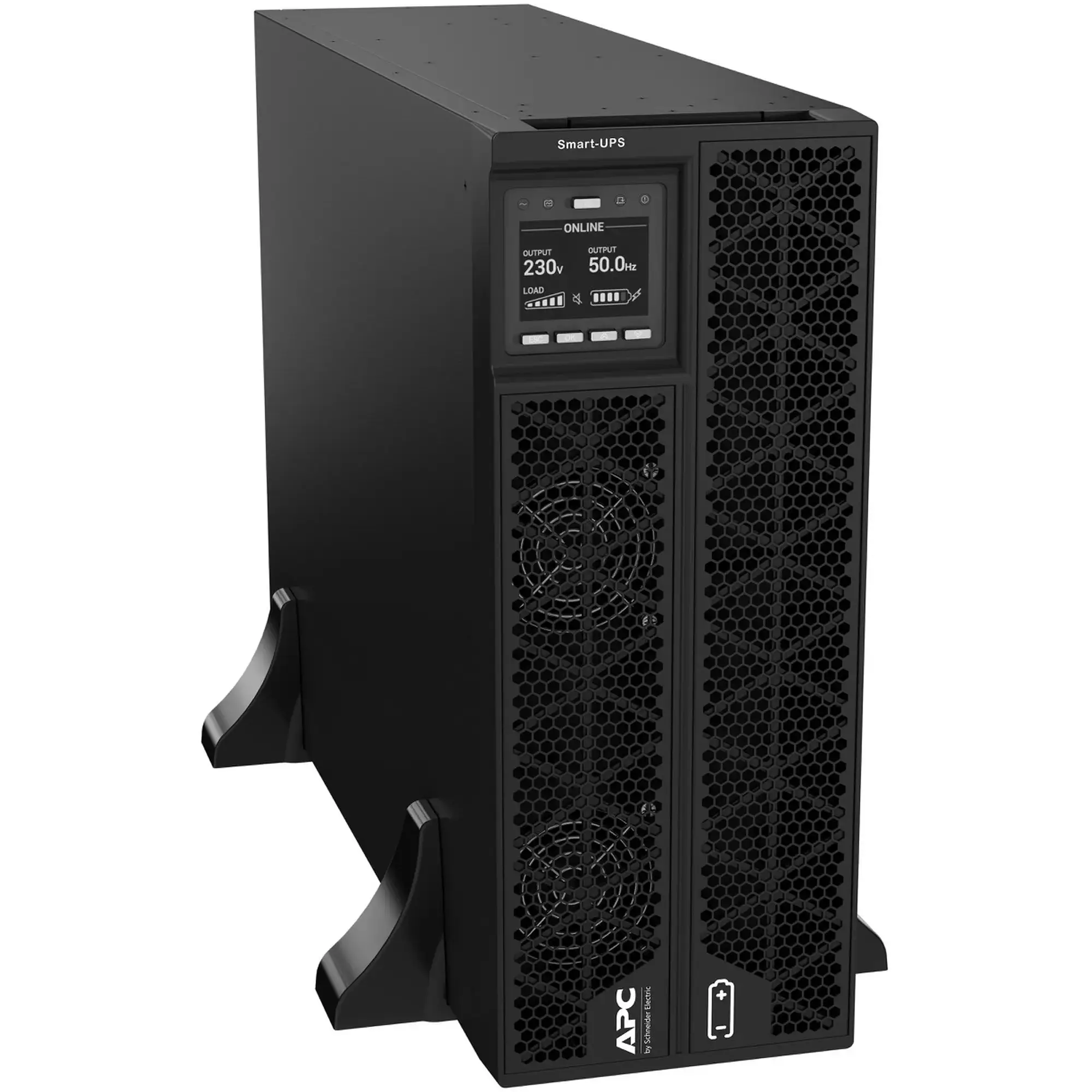 Купить ИБП (UPS) APC Smart-UPS Online 5000VA/5000W, RT 4U, LCD, USB, RS232, 2xC13 (SRTG5KXLI) - фото 2