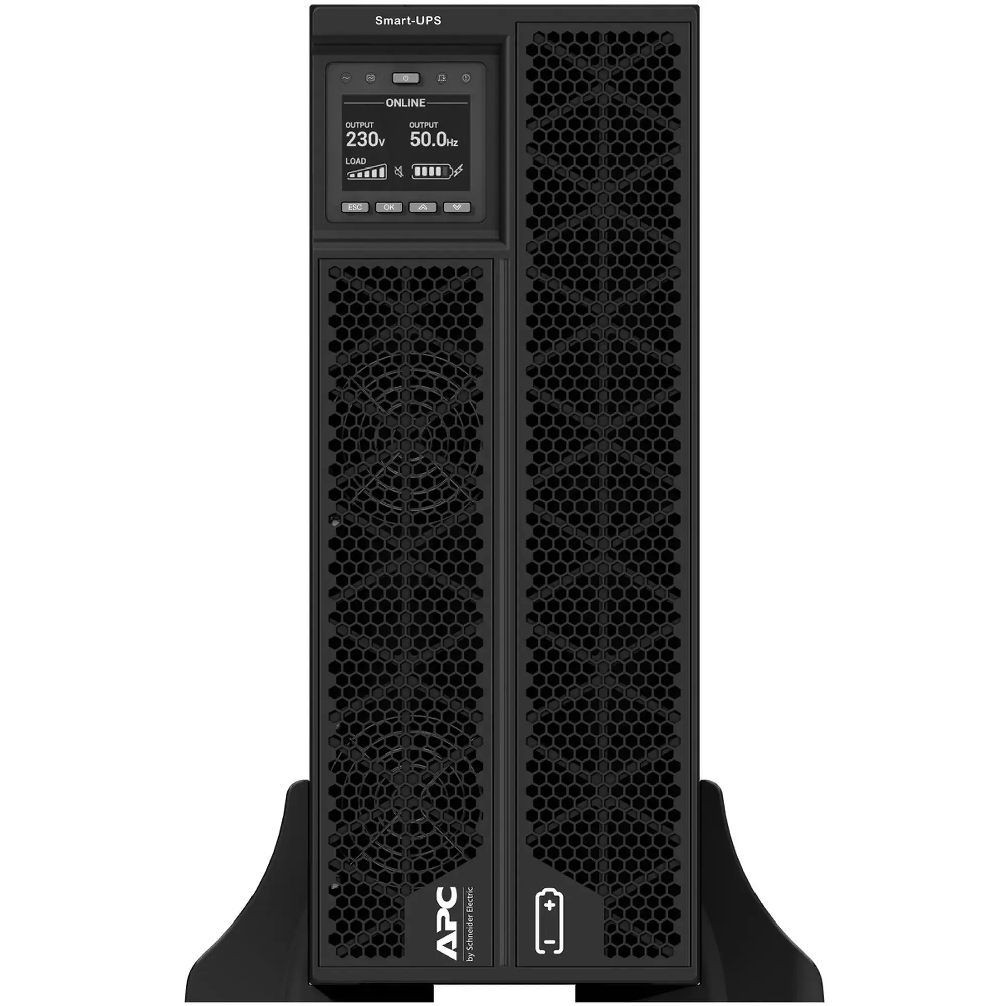 Купить ИБП (UPS) APC Smart-UPS Online 5000VA/5000W, RT 4U, LCD, USB, RS232, 2xC13 (SRTG5KXLI) - фото 3