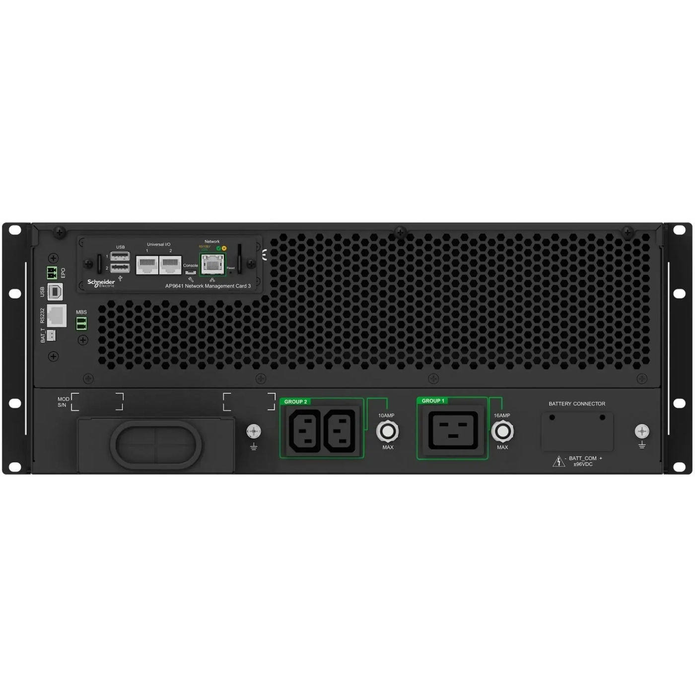 Купить ИБП (UPS) APC Smart-UPS Online 5000VA/5000W, RT 4U, LCD, USB, RS232, 2xC13 (SRTG5KXLI) - фото 5