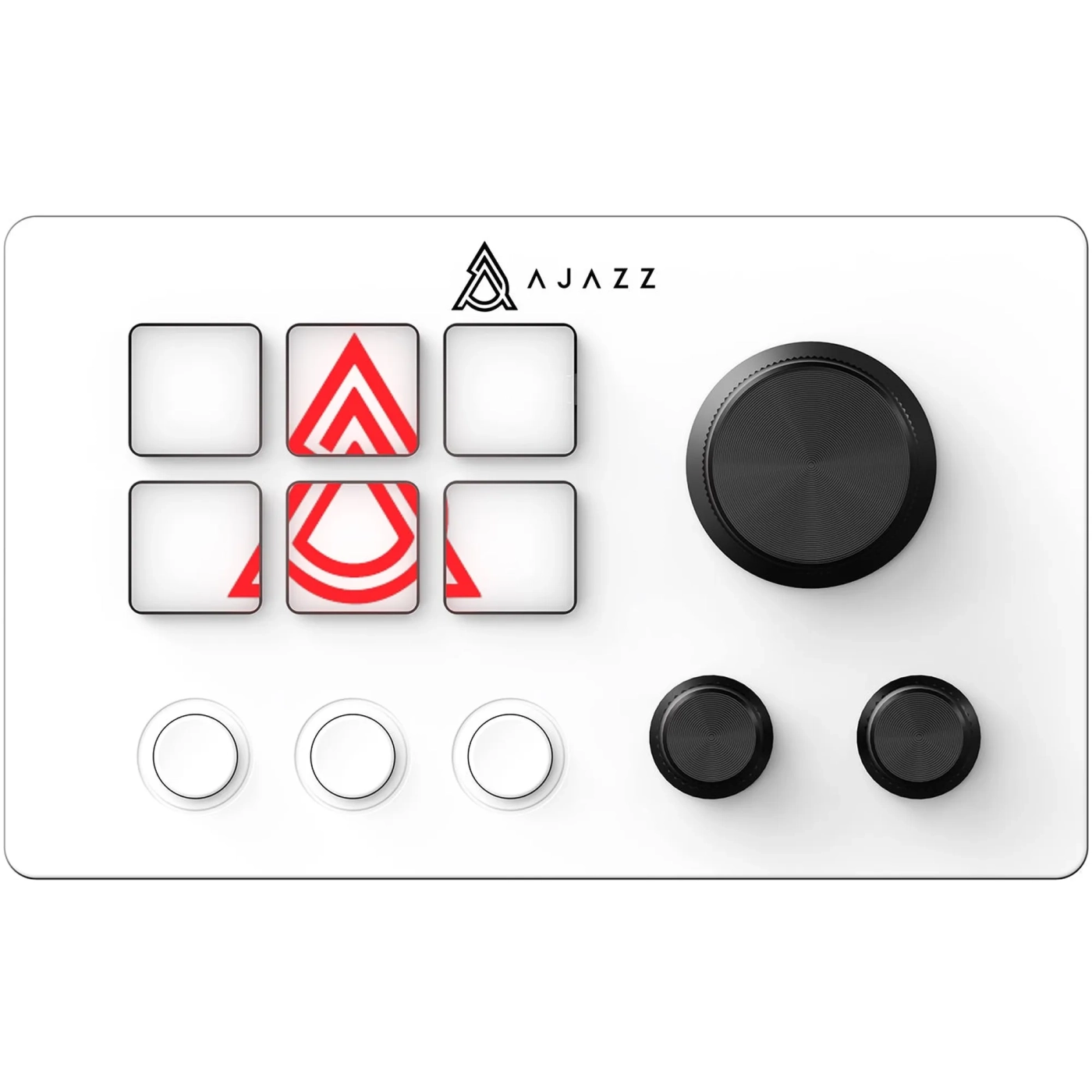 Купити Контролер для стримінгу Ajazz AKP03E USB White - фото 1