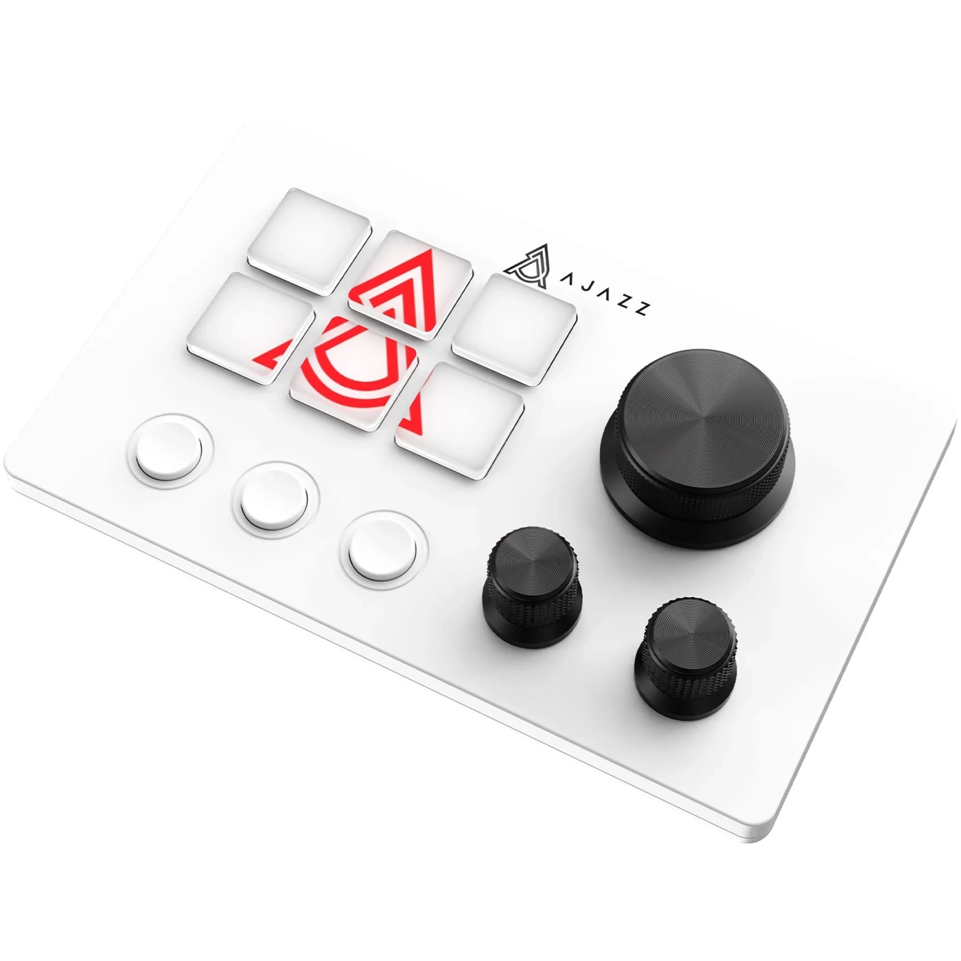 Купити Контролер для стримінгу Ajazz AKP03E USB White - фото 2