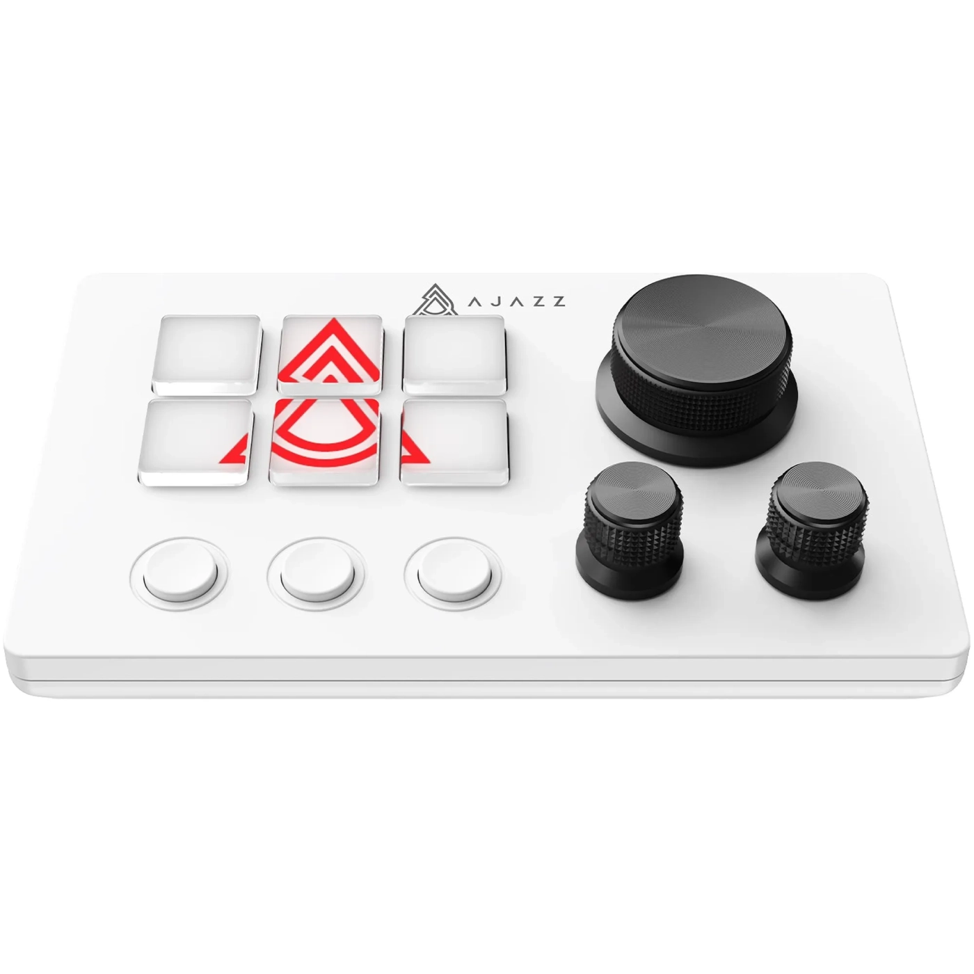 Купити Контролер для стримінгу Ajazz AKP03E USB White - фото 3