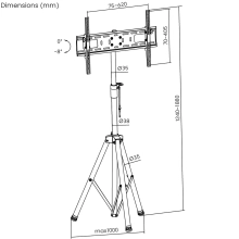 Купить Стойка для телевизора ITech FS08-46T 37-70" - фото 2