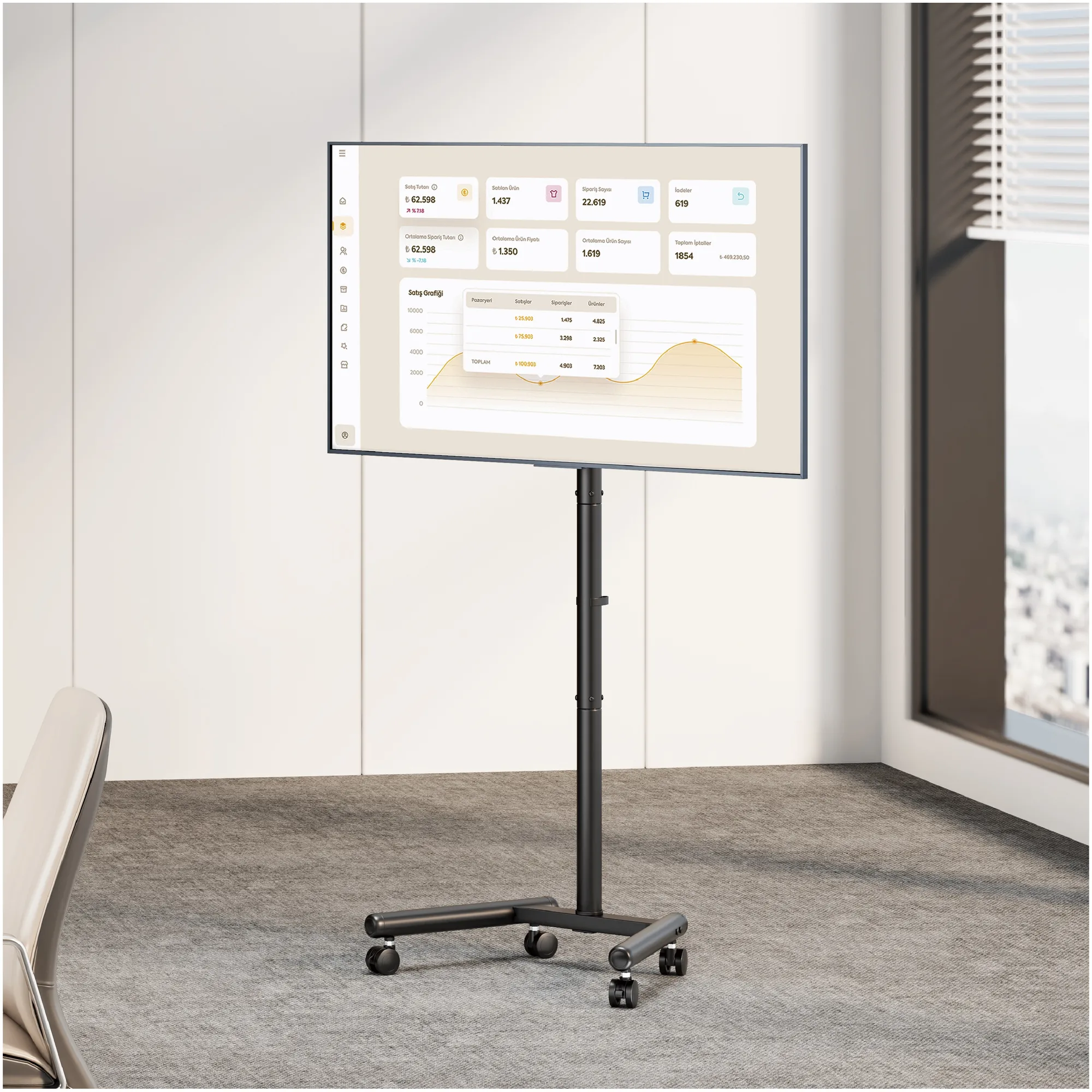 Купить Стойка для телевизора ITech FS62-22TW 13-50" - фото 4