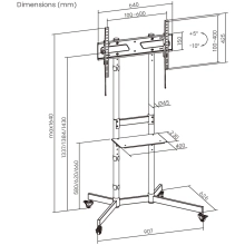 Купить Стойка для телевизора ITech T1043TE 37-70" - фото 2