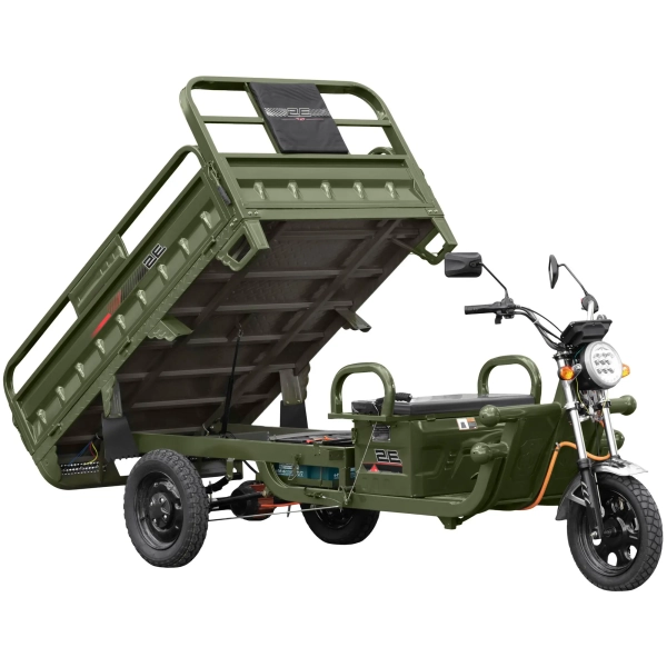 Купить Электроскутер грузовой 2E TCG8 Green (2EESTCG8PLUS) - фото 3